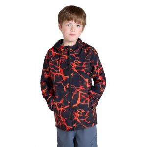Mountain Warehouse Veste Enfant Exodus Softshell - Coupe-Vent, Imperm&eacute;able Fille Et Gar&ccedil;on, Veste Polaire Unisexe, Veste &Agrave; Capuche Con&ccedil;ue pour Sport Et Voyage Rouille 9-10 Ans (Mountain Warehouse, neuf)