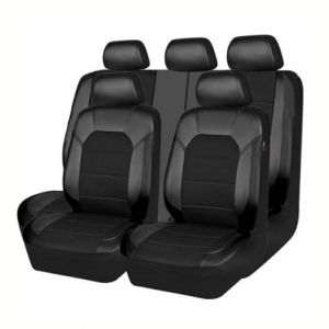 WSXQAZ 9 Pièces Housse Siege Voiture pour Suzuki Swift Jimny Vitara Swift Grand Vitara 2000-2020 2021 2022 2023 2024, Ensembles de Housses de Siège Confortable Respirant Accessoire Voiture,Black (Nova Goods Shop, neuf)
