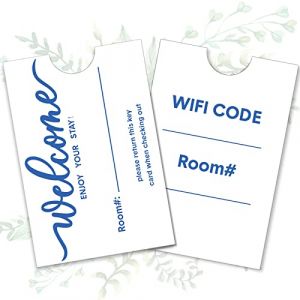 Qeeenar Lot de 2 000 enveloppes pour cartes d'h&ocirc;tel, cartes de cr&eacute;dit, cartes de cr&eacute;dit, cartes de cr&eacute;dit, pochettes pour cartes de cl&eacute;s, pochettes pour cartes d'affaires, bureau, 6,1 x 8,9 cm (Laviniia, neuf)