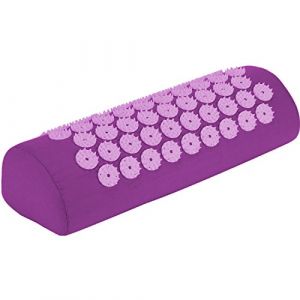 Belmalia Coussin d'Acupression pour Épaule et Nuque, Rouleaux de Nuque Coussin Massant, Coussin Détente, MTC Lilas Violet (Belmalia France, neuf)