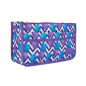 Periea - Organisateur de Sacs à Main - Signature - Petit, Moyen ou Grand (Ananas Violet, Petit) (Periea Worldwide, neuf)