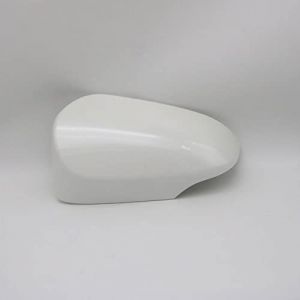 Convient pour To-yota Yaris 2012 2013 2014 2015 2016 2017 2018 2019 Couvercle de r&eacute;troviseur ext&eacute;rieur Aile Porte R&eacute;troviseur lat&eacute;ral Coque Cap Logement, blanc perle gauche (Rainbow185, neuf)