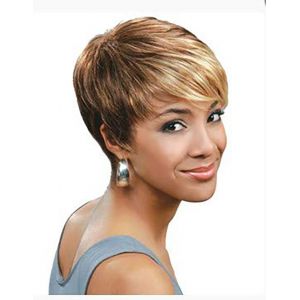 BeiSD Perruque courte bordeaux coupe pixie pour femme perruque courte naturelle perruque cosplay perruque courte rouge perruques pour femmes noires perruque synth&eacute;tique r&eacute;sistante &agrave; la chaleur (MS0015 (Beauty.Wig, neuf)