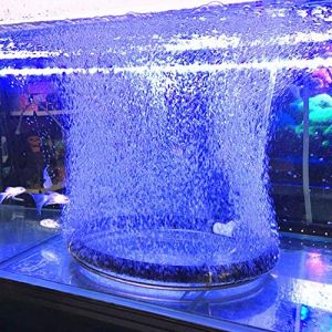 Aquarium Rond Air Diffuseur à Bulles Anneau Étang à Poissons Oxygénation Bubbler Aquarium Aérateur Bubble Stone Aquarium Air Disque De Pierre Réservoir De Poissons Générateur De Bulles(15cm) (Smandye, neuf)