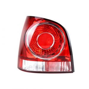 JAYWIS Feu Arri&egrave;re De Voiture Feu Arri&egrave;re De Voiture pour VW pour Polo Hatchback 2006-2010 Feu Arri&egrave;re Et Support De Circuit Imprim&eacute; sans Ampoules Feu Anti-Brouillard(Left 4) (dengzhoushiqichaobaihuodian, neuf)