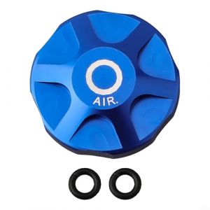 Bouchon de fourche &agrave; gaz pour v&eacute;lo en mat&eacute;riau compatible avec Manitou pour Fox For Rock Shox (bleu) (FuXIAOPure, neuf)