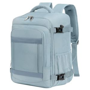 KLOSTAIN Sac &agrave; Dos Voyage Cabine Avion 45x36x20 pour Easyjet 30L Baggage Cabine Grande Bagage &agrave; Main sous Le Si&egrave;ge Sac &agrave; Dos Homme pour Ordinateur Portable 14 Pouces Couleur Pure (Bloomy Dream, neuf)