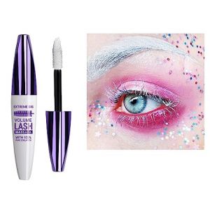 Mascara 5D, maquillage pour les yeux, hypoallerg&eacute;nique et sans parfum (Blanc) (Parque Sheyas, neuf)