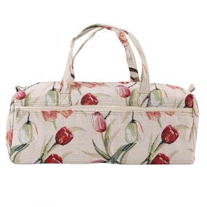 Sac de Rangement, Sac de Rangement pour Aiguilles à Tricoter Confortable et Doux, Sac de Maquillage de Bonne Respirabilité, pour Pinceaux, Lotions, Rouges à Lèvres, Stylo à (Shenlior, neuf)