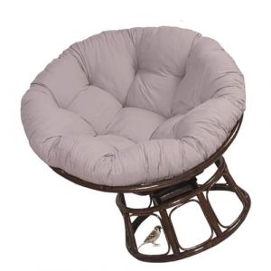 MCNDSI Coussin de Fauteuil Sol Rembourr&eacute; pour Pivotant Rond et &Eacute;paisseur du Meubles Rotin Chaises Jardin Rondes(#6,50x50cm) (Lausit Zenr, neuf)
