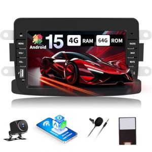 4G+64G GOHHDL Autoradio Android pour Renault Dacia Logan Duster Sandero Lodgy Capture Symbol Lada Xray avec Navigation Carplay Android Auto, &eacute;cran Voiture 7 Pouces avec GPS WiFi BT FM/RDS Cam&eacute;ra MIC (ShenZhenShiY&uuml;nXiangMaoYiYouXianGongSi, neuf)