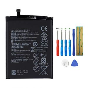 SWARK Batterie HB405979ECW compatible avec Huawei Y6 2017 & Nova & P9 LITE Mini 2017 & Y6 pro 2017 & Y5 2019 & Y5 2018 & Y6 2019 & Y6 PRO & Y5P avec outils de batterie (Thinkmap EU, neuf)