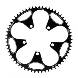 BIKECO V&eacute;lo Plateau &eacute;troit large 110/130BCD 5 vis Plateau de cha&icirc;ne de v&eacute;lo rond 36/38/40/42/44/46/48/50/52/54/56/58/60T Plateau de cha&icirc;ne de v&eacute;lo pour 9 10 11 vitesses v&eacute;lo de course VTT (110BCD,60T) (BIKECO, neuf)