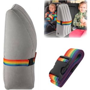 Séparateur de siège de voiture gonflable, séparateur de siège arrière pratique pour les enfants pour arrêter les combats et réduire le stress pour les parents lors de longues conduites, portable à (Zuo Yansong, neuf)