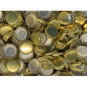 AE-GLAS Lot de 25, 50, 100 ou 125 Capsules de 26 mm Non perforées - pour Bouteilles de bière, de Limonade et pour Fermer Toutes Les Bouteilles Standard (100 pièce) (AE-GLAS, neuf)