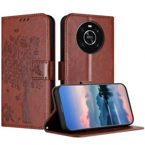 JayModCase Coque pour Huawei Honor Magic 4 Lite/X30/X9 5G/4G, Coque Portefeuille Housse Cuir avec Porte Cartes et béquille Fermeture magnétique Étui pour Huawei Honor Magic 4 Lite - Marron (HXM STORE - EU, neuf)