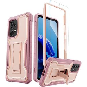 ExoGuard pour Samsung Galaxy A53 5G Coque, &Eacute;tanche Antichoc avec Protecteur d'&Eacute;cran 360 Protection Antichoc de Qualit&eacute; Militaire, Compatible avec Galaxy A53 Coque(Pink) (ExoGuard, neuf)