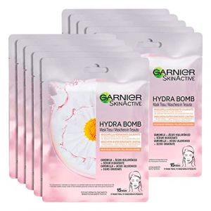 10x Garnier SkinActive Masque en tissu Hydra Bomb Camomille - 2 paquets de 5 masques jetables (CorpoeCapelli, neuf)