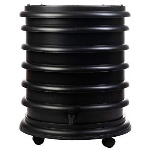WORMbox | Lombricomposteur 4 Plateaux Noir | 64 litres | Compostez Vos d&eacute;chets organiques, Les vers de Terre/lombrics produisent du lombricompost (Ferme du Moutta, neuf)