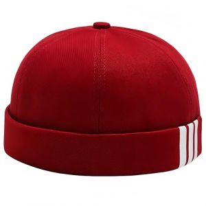 Bonnets Homme Hiver Bonnet De Nuit Homme Femme Homme Adapt&eacute; Bonnet Docker en Adjustable Docker Hat Casquette sans Visiere Rolled Cuff Brimless Hat Bonnet Marin Beanie Worker Caps Homme Bonnet (YUNIAN-Direct, neuf)