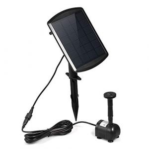 Decdeal Pompe à Eau Solaire sans Balai - Type à Faible Luminosité avec Support (machiness, neuf)