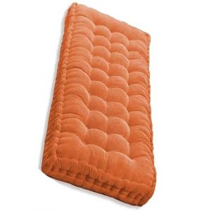 uyeoco Coussin pour Banc de Jardin Exterieur Interieur Coussin pour Banc Coussin Matelas Assise Dossier pour Banc de Jardin balancelle canap&eacute; 1/2/3 Places(Orange,60x60cm) (XHIDLM, neuf)