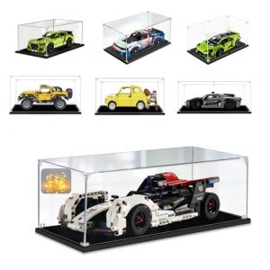 30x15x15cm 3mm Acrylique Vitrine Exposition pour Lego Voiture Miniature 1/18 42138 42161 42153,Transparent Boîte de Présentation (bijieduxidianzishangwuyouxiangongsi, neuf)