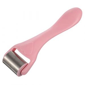 minkissy Rouleau à Glace Massage Patin à Roulettes Bouffi Outils De Soins De La Peau Glace Faciale Appareil De Beauté Compresse Froide Masseur Compresse Froide Masseur à Rouleaux Abdos Rose (Prettbeauty, neuf)