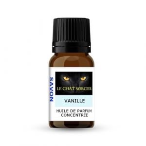 Le Chat Sorcier - Huile de Parfum pour Savon - Vanille (10ml) (Le Chat Sorcier, neuf)
