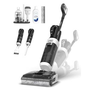 Tineco Floor One Switch S6 Stretch Breeze Aspirateur Laveur, Aspirateur Balai sans Fil Multifonction 2 en 1, Portée à Plat 180°, Auto-Nettoyage FlashDry 85℃, Anti-Enchevêtrement, 20kPa (Tineco, neuf)