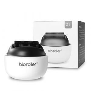 Derma Roller Micro-aiguille 1200 Pins Titane Outil de Massage pour les Soins de la Peau du Visage pour La Croissance de La Barbe des Poils du Corps, Acné Cicatrice Rides Vergetures,1.0mm (LianHuaChiUS, neuf)