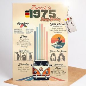 myDreamwork&reg; Carte d'anniversaire sp&eacute;ciale 50 ans | Cadeau pour homme 50e anniversaire | Carte d'anniversaire 50e anniversaire amusante | 50e anniversaire femme homme &ndash; 50 cadeaux homme (format A6) (myDreamwork, neuf)