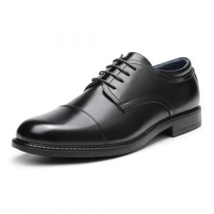 Bruno Marc Chaussure Homme Ville Classique Chaussures Habill&eacute;es Oxford &agrave; Lacets pour Hommes Chaussure Costume Mariage Confortable DOWNING-01,Size 42,Noir,DOWNING-01 (dreampairsEU, neuf)