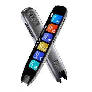 JOJOCY Stylo de Balayage, Écran Tactile de 3,7 Pouces Smart Digital Scan Reader Pen, 142 Langues Prises en Charge, Stylo d'enregistrement de Dictionnaire de Traduction Hors Ligne (cooponmile, neuf)