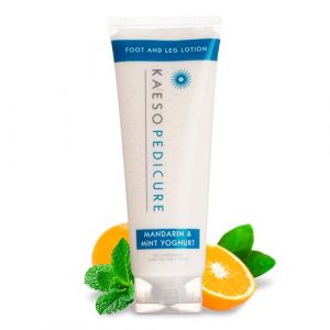 Kaeso Lotion pour les pieds et les jambes au yaourt à la mandarine et à la menthe 250 ml (GOUIRAN BEAUTÉ, neuf)