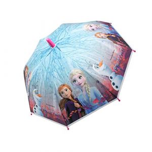 Disney La Reine des Neiges II Parapluie pour enfant Motif d&ocirc;me &agrave; bulles, p, M (Yuhu Trading FR, neuf)