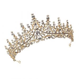 FRCOLOR Caisse De Coiffe De Mariée De Mariage 1pc Strass Coiffe De Coiffe Décorative Coiffe Décorative (Laners, neuf)