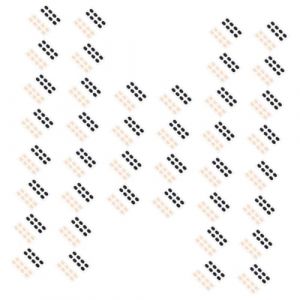 Holibanna 5 Ensembles Plaquettes De Nez Antid&eacute;rapantes Pour Lunettes Et Lunettes De Soleil Confort Optimal Et Maintien S&eacute;curis&eacute; Couleur Chair Noires Remplacement Pratique 16 Feuilles*5 (Lydia Lyle, neuf)