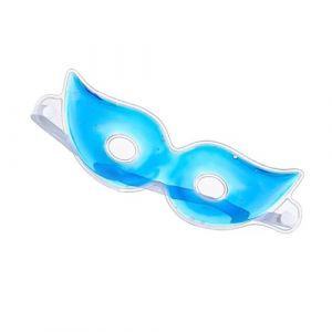 LRXIYODE Lot De 2 Masques De Glace Yeux Bleu, Gel Rafra&icirc;chissant Et Relaxant, Cache-&oelig;il Glac&eacute; Confortable Pour Soulager La Fatigue Oculaire, Poches Et Maux, Usage Sommeil Et D&eacute;tente (XPWU, neuf)