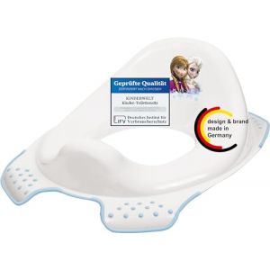 KiNDERWELT Si&egrave;ge de toilette de qualit&eacute; sup&eacute;rieure pour enfants et b&eacute;b&eacute;s, motif Disney Frozen blanc, pot pour les tout-petits &agrave; partir de 18 mois, lavable, antid&eacute;rapant et sans BPA (kinderwelt-strausberg Preise inkl. MwSt., neuf)