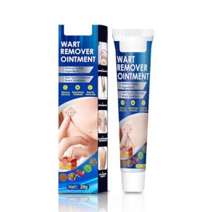 Verrue Remover Crème, détachant rapide d'étiquettes cutanées pour les mains et les pieds, verrue plantaire, acrochordons traitement efficace, convient à toutes les peaux (20g) (Quellora, neuf)