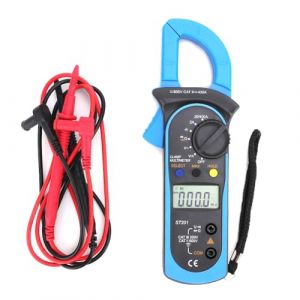 Multim&egrave;tre &Agrave; Pince Num&eacute;rique, Courant Alternatif 400A Tension Ac & Dc 600V Lcd Pince Amp&egrave;rem&eacute;trique 4000 Points Trms Testeur de Diode, pour Capacit&eacute;, Continuit&eacute;, R&eacute;sistance, Fr&eacute;quence(Blue) (Boaby, neuf)
