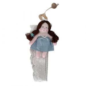 Pince à cheveux tendance en tissu à motifs avec sangle de suspension, sangle de rangement élégante pour femmes, accessoires de présentation de bijoux (XU-huihui, neuf)