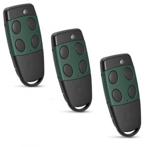 Glitfix Telecommande Portail 433.92 MHz pour Cardin S449 QZ1, QZ2, QZ3,QZ4, T&eacute;l&eacute;commande de Portail pour Cardin TXQ449100 TXQ449200, Rolling Code, 4 Canaux, pour Porte de Garage Cardin (3pcs) (Tongmaotianxia, neuf)