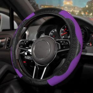Flaconi Protege Volant Voiture,Protection Volant Voiture,Couvre Volant,Protege Volant Voiture,Housse Volant Voiture,Prot&egrave;ge Volant Voiture,f&uuml;r 14.5&rdquo;-15&rdquo; Auto Lenkradbezug(Violet) (shenhua auto, neuf)