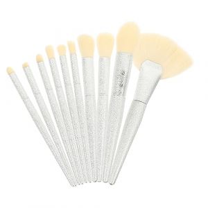 ELAYARD 1ensemble Set De Pinceaux Maquillage Professionnels Pinceaux Yeux Blush Et Poudres Avec Poign&eacute;e Transparent Et Poils Souples Pour Filles Et Amateurs De Maquillage (Heyyii, neuf)