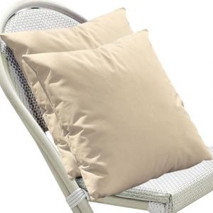 SWJ-swjssb Taie d'oreiller 50x70 65x65 Housse Oreiller 40x60 80x80 Lot De 2 Housse De Coussin Exterieur Impermeable pour Salon de Jardin,Couverture Oreiller Canapé Decoration(Beige,80x80 cm Set of 2) (leeupault, neuf)