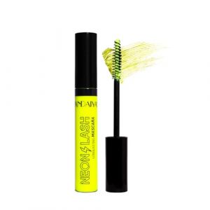 MockTota Mascara Fluorescent Néon - Mascara Coloré Résistant à l'Eau & Vegan, 6 Couleurs Vives pour Soirée, Festival, Carnaval (Bleu/Rose/Orange/Vert/Jaune/Violet) (LISI STORE, neuf)