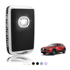 TOOMUME Coque Cl&eacute; TPU, Etui Cl&eacute; &Eacute;tui Cl&eacute; Adapt&eacute; pour Mazda 2/3/6 M2 M3 M6 CX3 CX4 CX5 CX8 CX9 CX30 CX50 CX60 CX90 MX5 MX30 SS30 X5 X9 Axela, Couvre Clef Cache Cle Voiture Tel&eacute;commande - Smart Key (TOOMUME, neuf)
