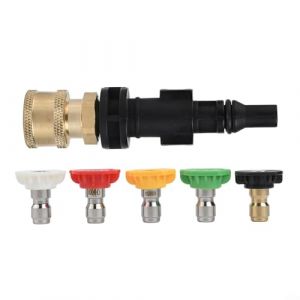 Adaptateur de lance &agrave; mousse haute pression avec raccord rapide 1/4 pour LAVOR, Sterwins, pour VAX, PHD, marteau, pour mod&egrave;les Craftsman (Linglangfeng, neuf)